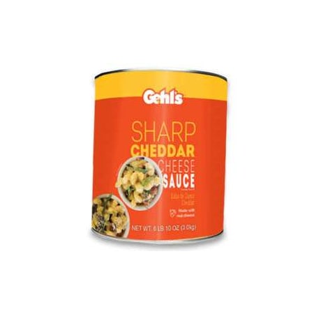 Gehls Sharp Cheddar 6 #10 Can 106 oz., PK6 G03201